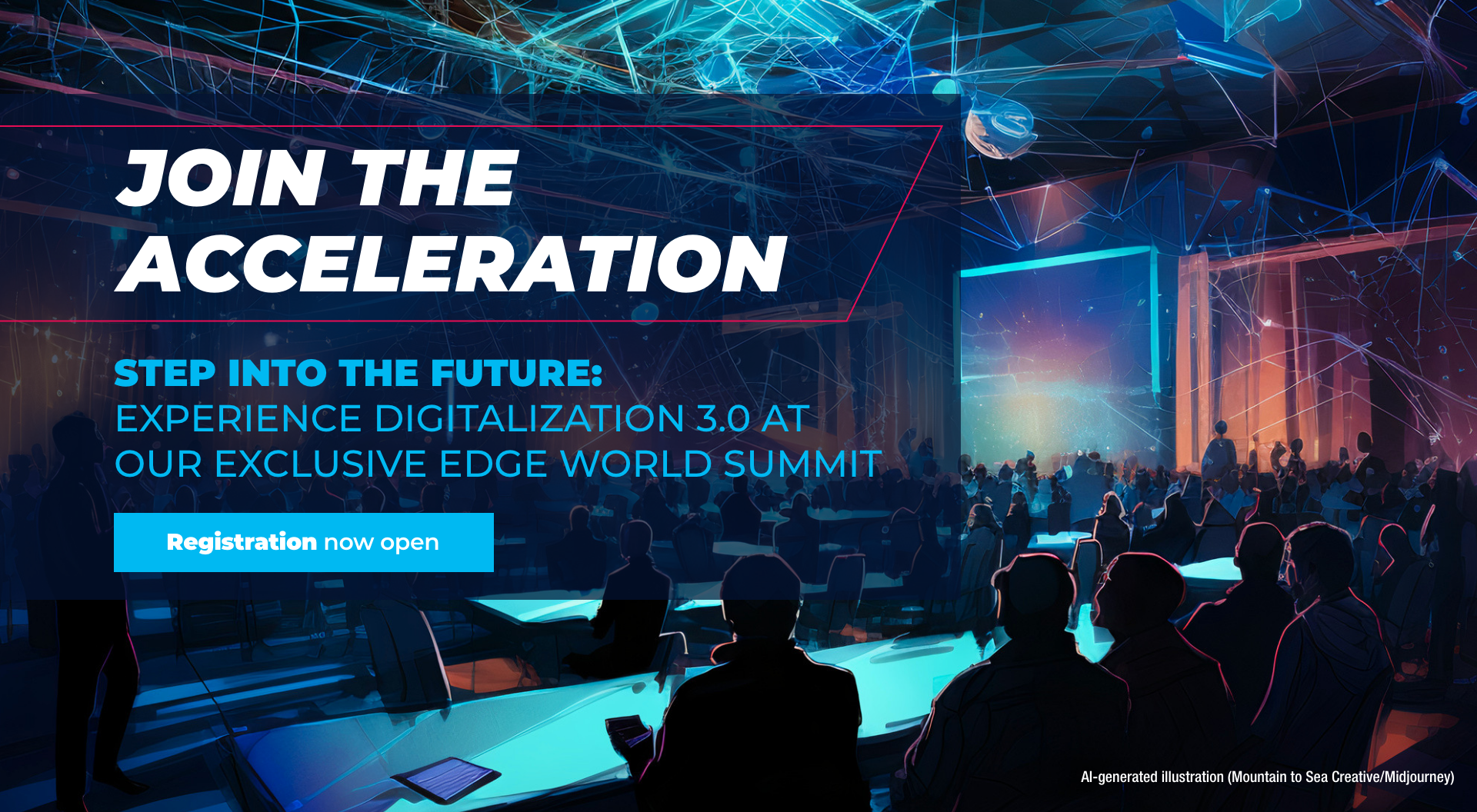 EDGE World Summit - November 14 & 15, 2023 | Join the Acceleration | Silicon Valley Executive Conference about the Acceleration of Digitalization 3.0.